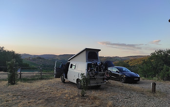 piazzola van/camper con elettricità